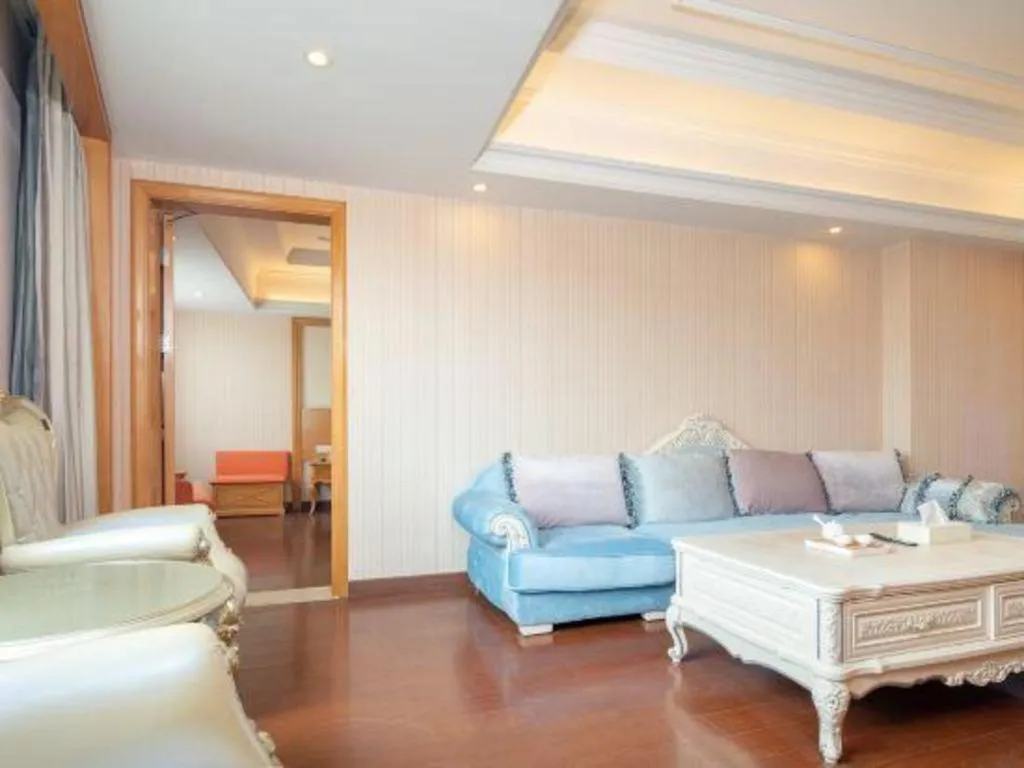 Bed in Vienna International Hotel Guangzhou Jichang Road Huangshi