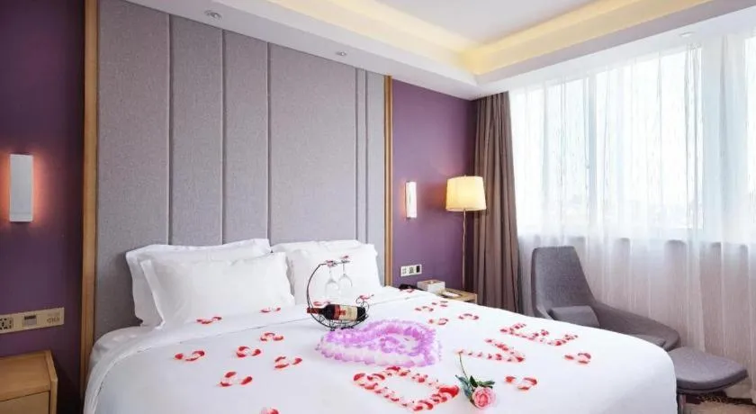 Bed in Lavande Hotel Yangzhou Railway Station Jiangwang RT-Mart