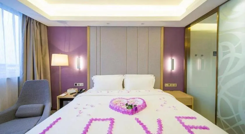 Bed in Lavande Hotel Yangzhou Railway Station Jiangwang RT-Mart