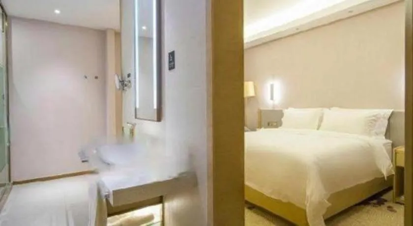 Bed in Lavande Hotel Yangzhou Railway Station Jiangwang RT-Mart