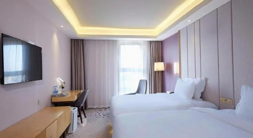 Bed in Lavande Hotel Yangzhou Railway Station Jiangwang RT-Mart