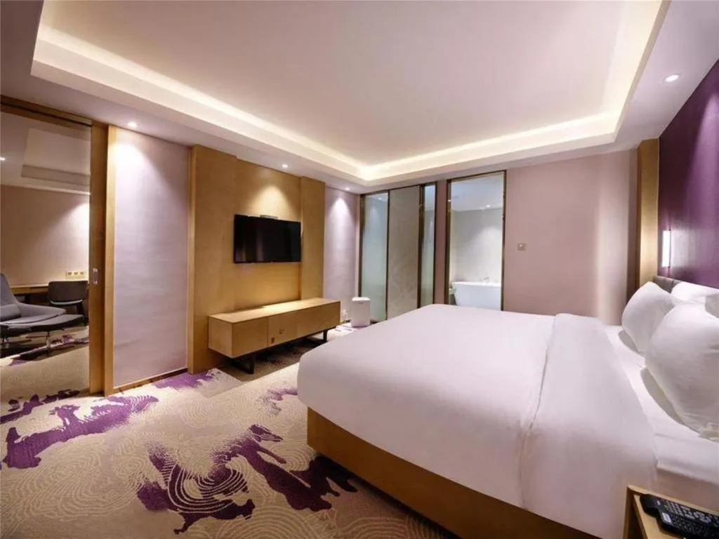 Bed in Lavande Hotel Yangzhou Railway Station Jiangwang RT-Mart