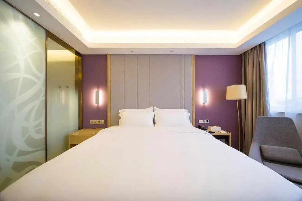 Bed in Lavande Hotel Yangzhou Railway Station Jiangwang RT-Mart