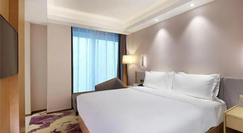 Bed in Lavande Hotel Yangzhou Railway Station Jiangwang RT-Mart