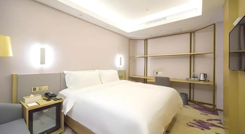 Bed in Lavande Hotel Yangzhou Railway Station Jiangwang RT-Mart