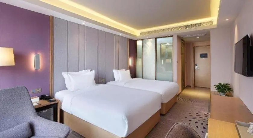 Bed in Lavande Hotel Yangzhou Railway Station Jiangwang RT-Mart