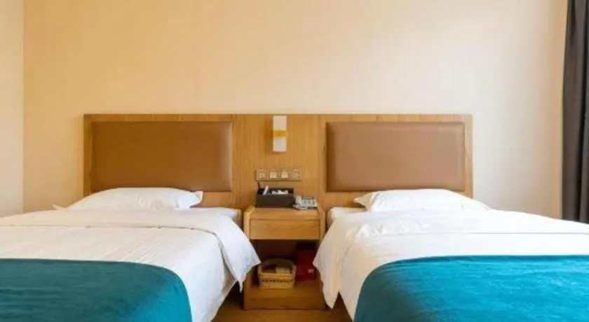 Bed in GreenTree Inn Huangshi Huahu Development Zone Daquan Road