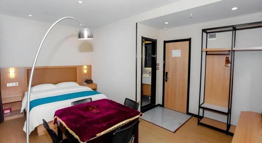 Bed in GreenTree Inn Huangshi Huahu Development Zone Daquan Road