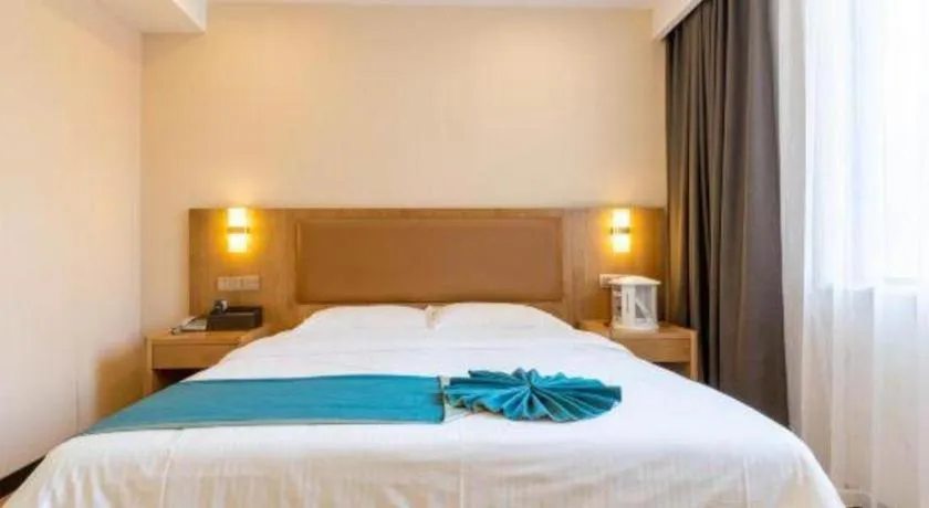 Bed in GreenTree Inn Huangshi Huahu Development Zone Daquan Road