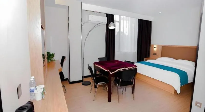 Bed in GreenTree Inn Huangshi Huahu Development Zone Daquan Road