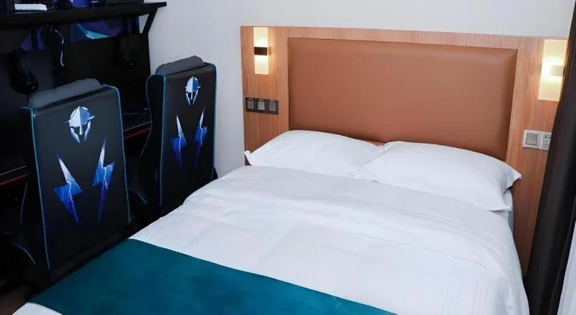 Bed in GreenTree Inn Huangshi Huahu Development Zone Daquan Road