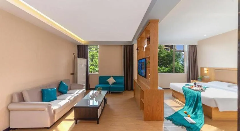 Bed in GreenTree Inn Huangshi Huahu Development Zone Daquan Road