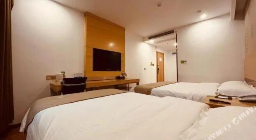 Bed in GreenTree Inn Huangshi Huahu Development Zone Daquan Road