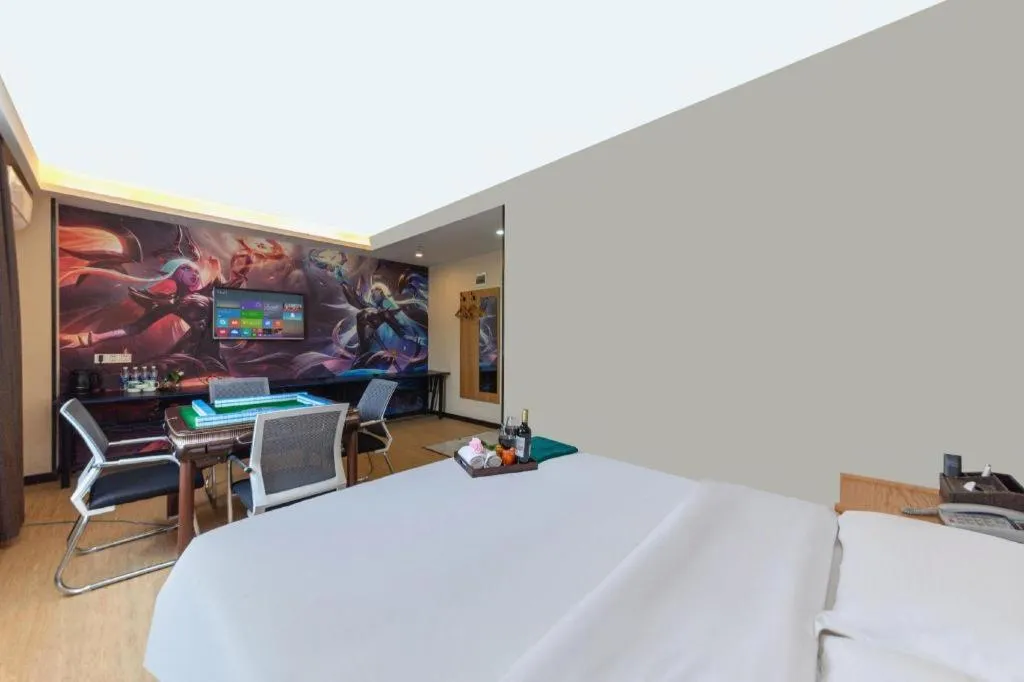 Bed in GreenTree Inn Huangshi Huahu Development Zone Daquan Road