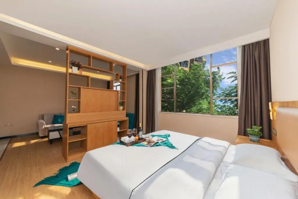 Bed in GreenTree Inn Huangshi Huahu Development Zone Daquan Road