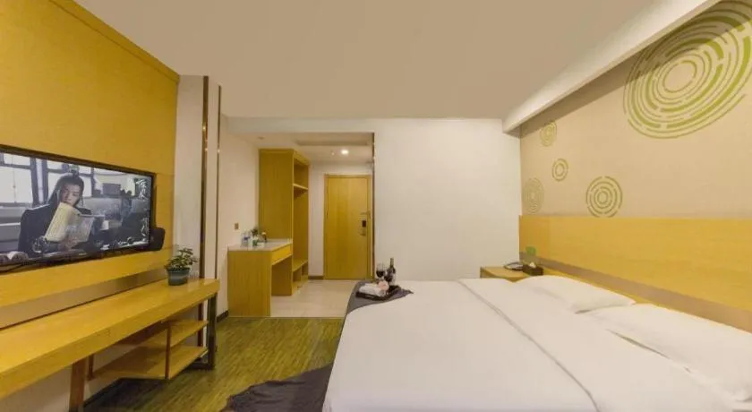 Bed in GreenTree Inn Huangshi Huahu Development Zone Daquan Road