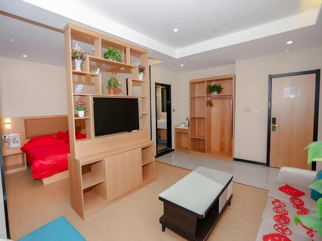 Bed in GreenTree Inn Huangshi Huahu Development Zone Daquan Road