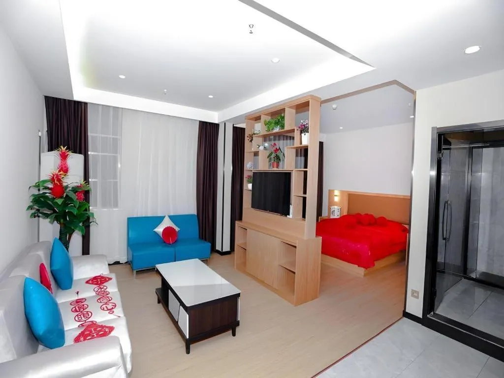 Bed in GreenTree Inn Huangshi Huahu Development Zone Daquan Road