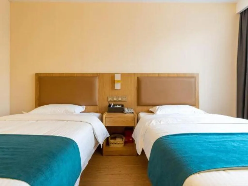 Bed in GreenTree Inn Huangshi Huahu Development Zone Daquan Road