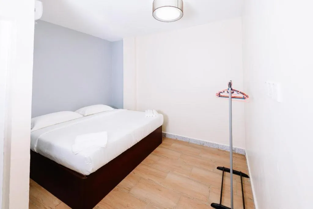 Bed in SemRock Hotel