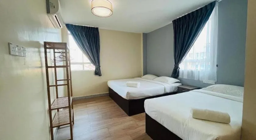 Bed in SemRock Hotel