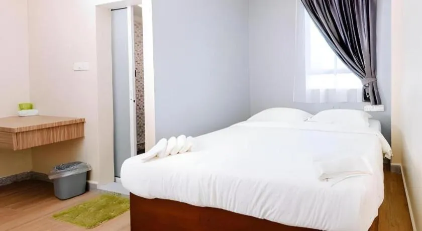 Bed in SemRock Hotel