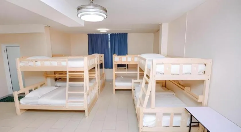 Bed in SemRock Hotel