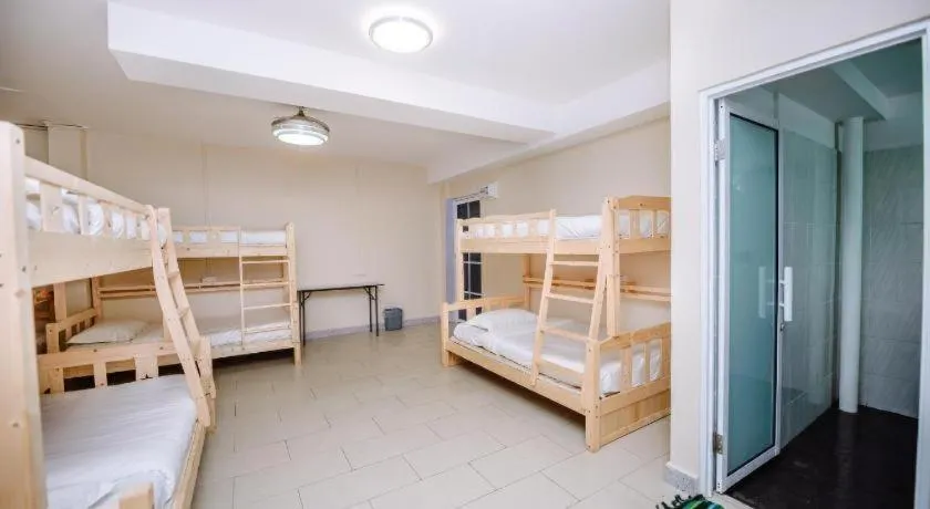 Bed in SemRock Hotel