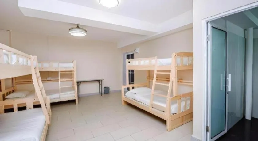 Bed in SemRock Hotel