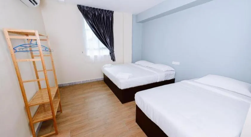 Bed in SemRock Hotel