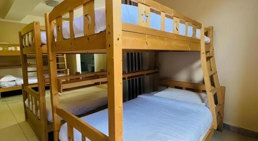 Bed in SemRock Hotel