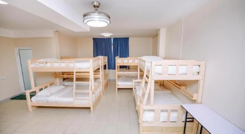 Bed in SemRock Hotel