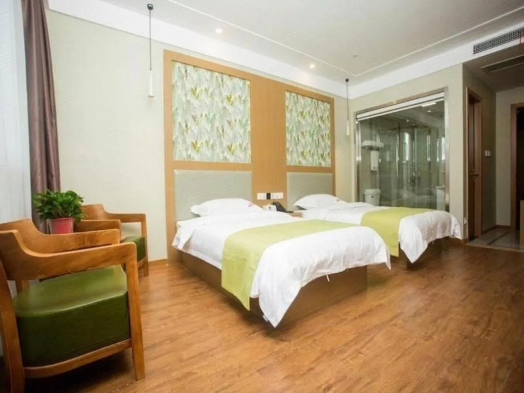 Bed in Shell Changzhou Yangrong City Hotel