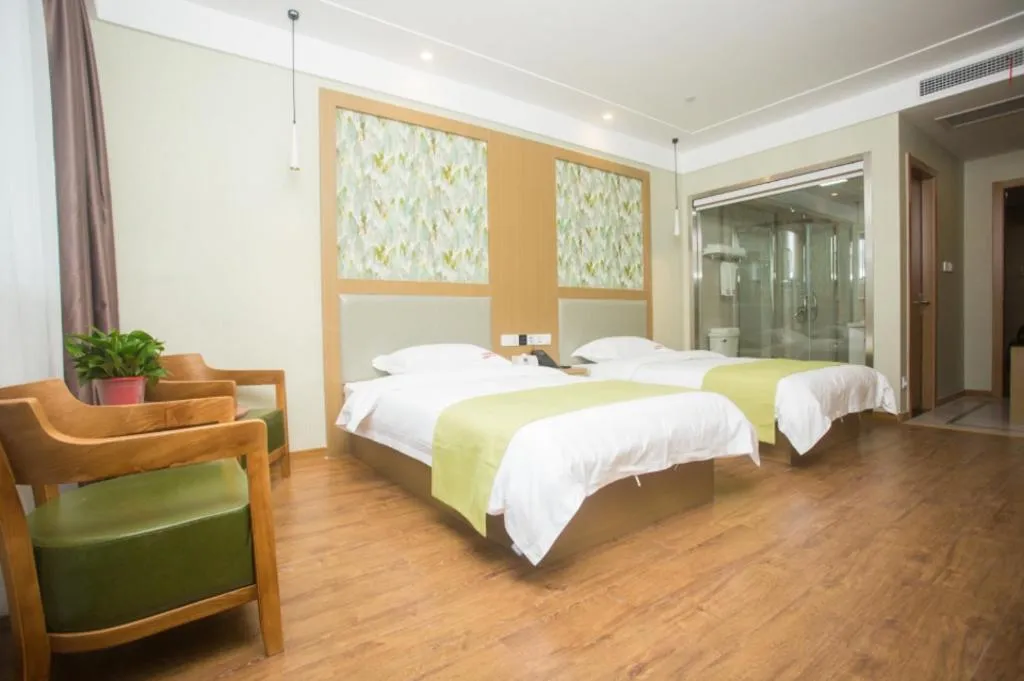 Bed in Shell Changzhou Yangrong City Hotel