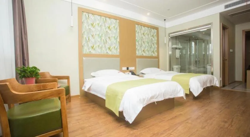 Bed in Shell Changzhou Yangrong City Hotel