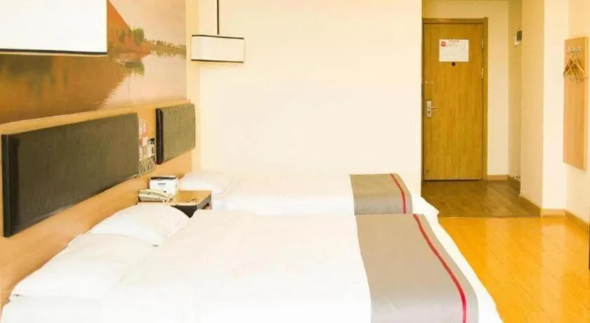 Bed in Thank Inn Hotel Ningxia Yinchuan Xixia District Tongxin Road