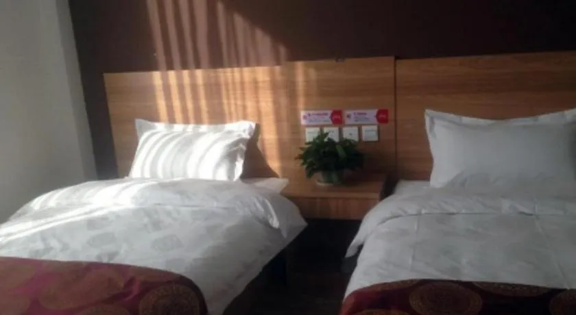 Bed in Thank Inn Hotel Ningxia Yinchuan Xixia District Tongxin Road