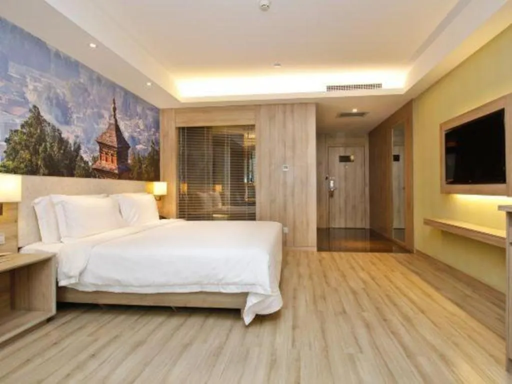 Bed in Atour Hotel Xi'an High Tech Dazhai Road