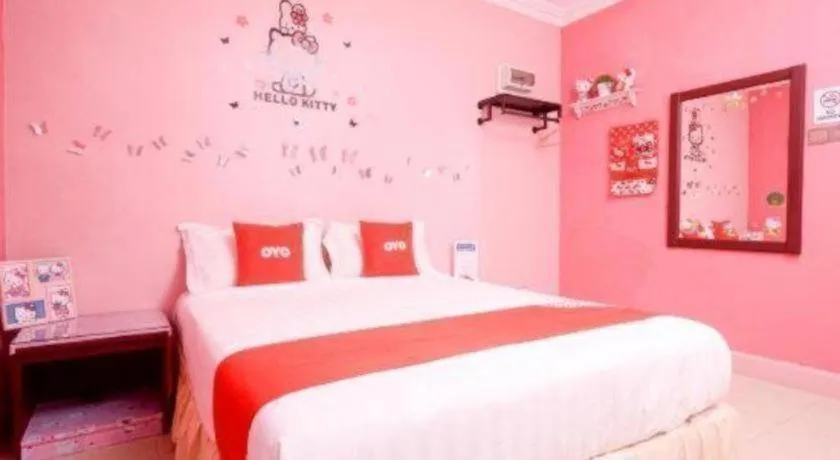 Bed in OYO 89958 Hotel Umimas