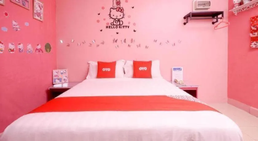 Bed in OYO 89958 Hotel Umimas