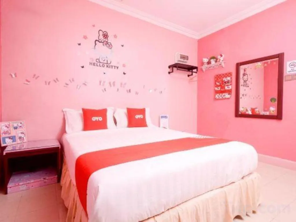 Bed in OYO 89958 Hotel Umimas