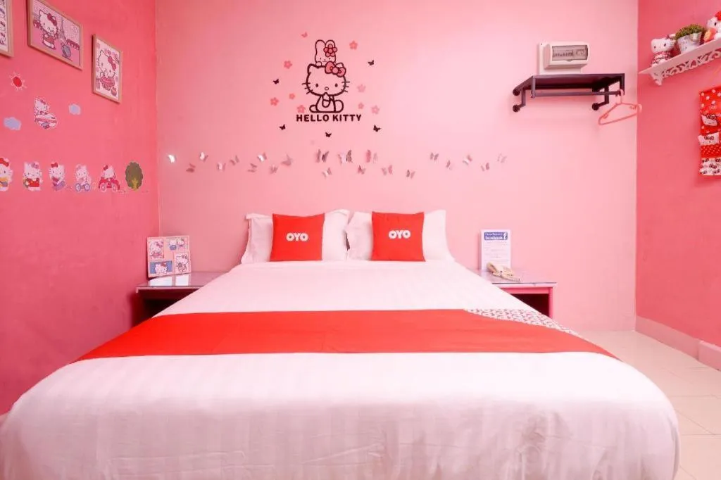 Bed in OYO 89958 Hotel Umimas