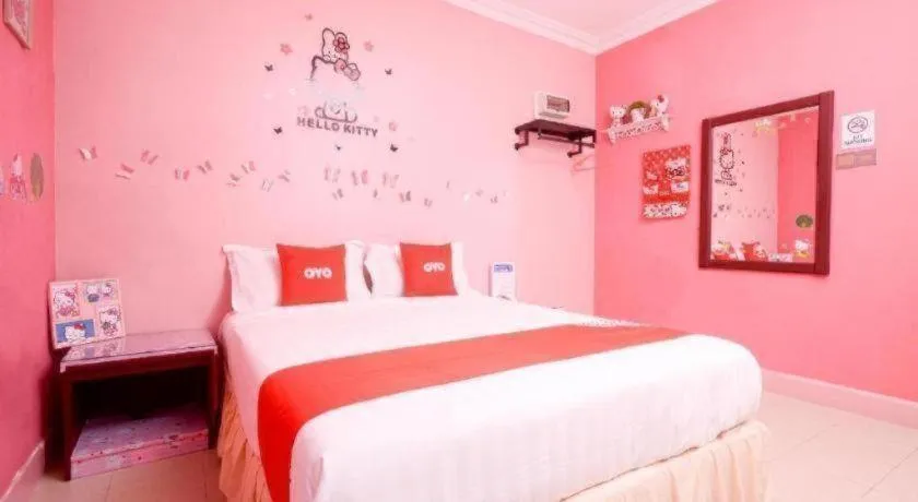 Bed in OYO 89958 Hotel Umimas