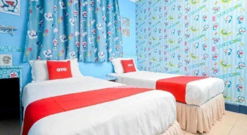 Bed in OYO 89958 Hotel Umimas