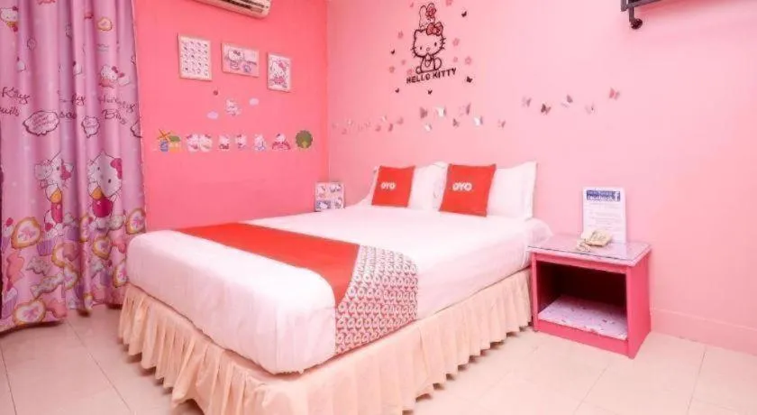 Bed in OYO 89958 Hotel Umimas