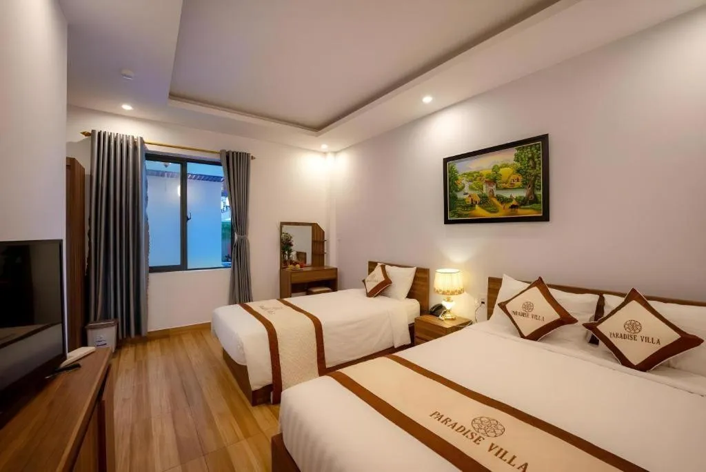 Bed in Hoi An Paradise Villa