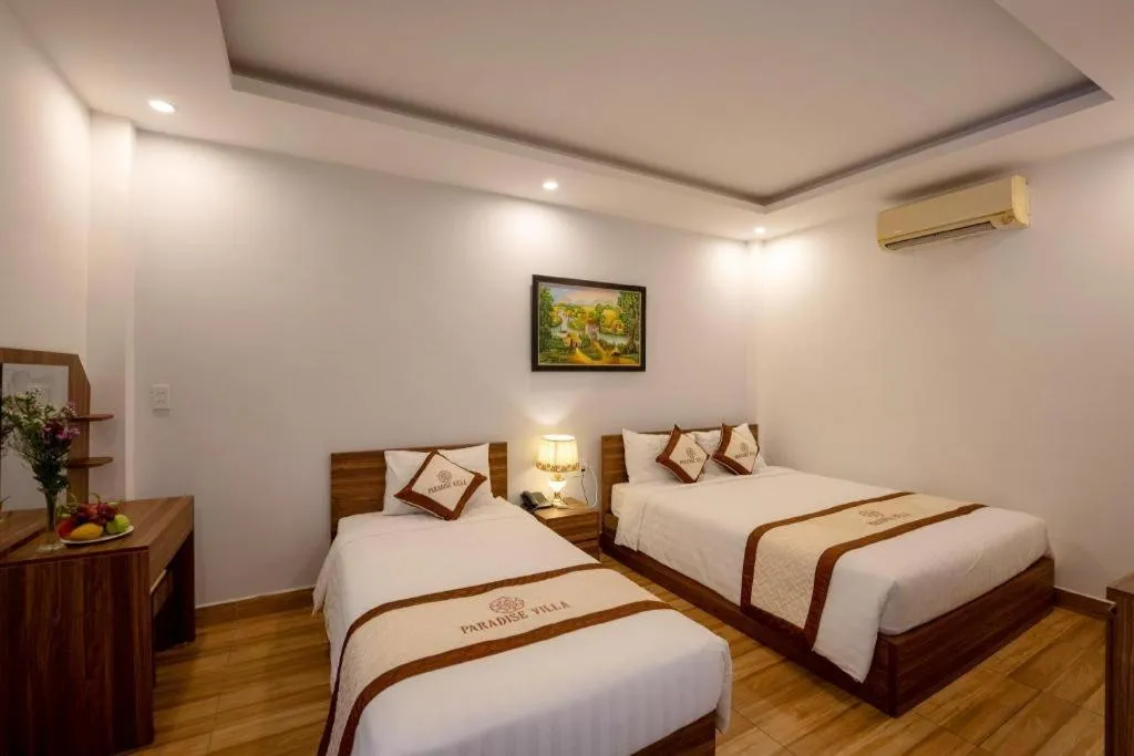 Bed in Hoi An Paradise Villa