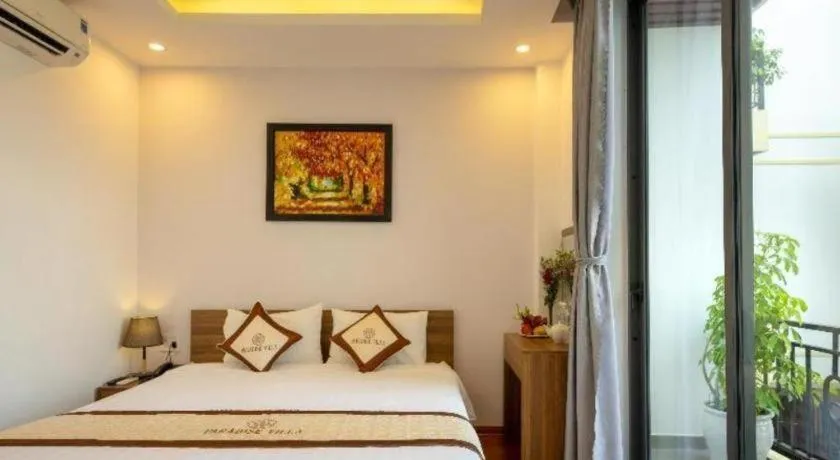 Bed in Hoi An Paradise Villa