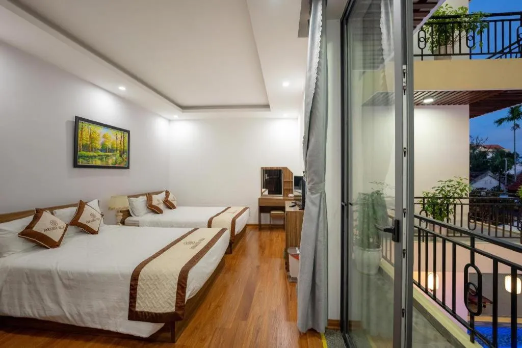 Bed in Hoi An Paradise Villa