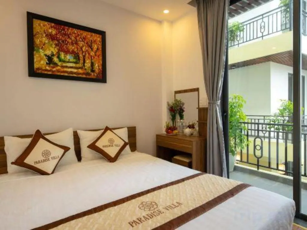 Bed in Hoi An Paradise Villa